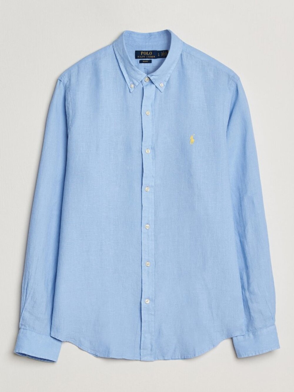 POLO RALPH LAUREN Classic Fit Linen Long Sleeve Button Down Shirt XL NWT - Picture 6 of 7